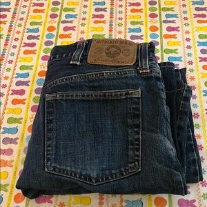 Eddie Bauer Men's Flannel Blue Jeans